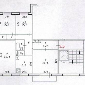 Продается Многокомнатная квартира, 82,1 м²