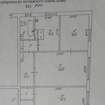Продается 3-х комнатная квартира, 61 м²