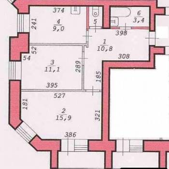 Продается 2-х комнатная квартира, 51,4 м²