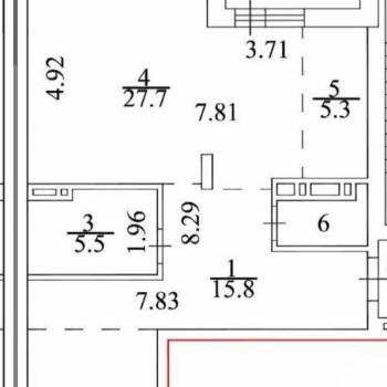 Продается 2-х комнатная квартира, 71,1 м²