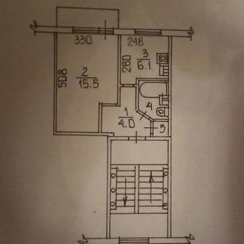Сдается 1-комнатная квартира, 30 м²