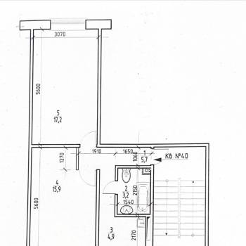 Продается 2-х комнатная квартира, 47 м²