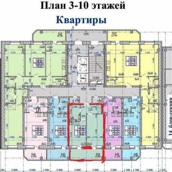 Продается 1-комнатная квартира, 36 м²