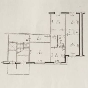Продается Многокомнатная квартира, 79,2 м²