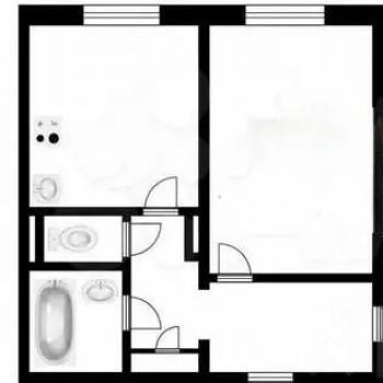 Продается 2-х комнатная квартира, 53 м²
