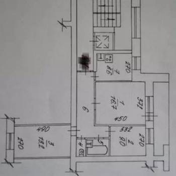 Продается 3-х комнатная квартира, 61,1 м²