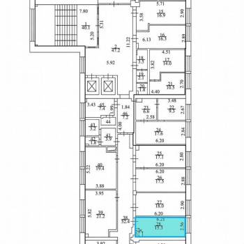 Сдается Нежилое помещение, 15,3 м²