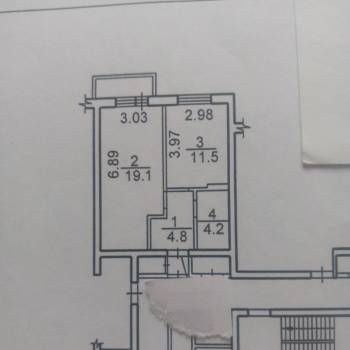 Продается 1-комнатная квартира, 39,6 м²