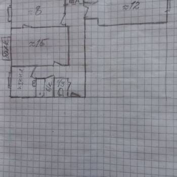 Продается 3-х комнатная квартира, 54 м²