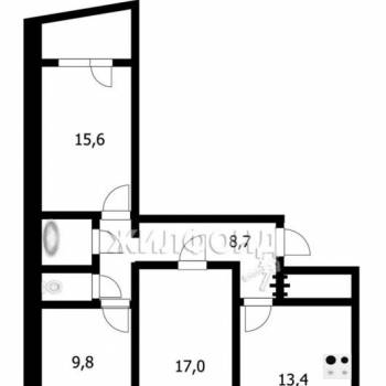 Сдается Многокомнатная квартира, 73 м²