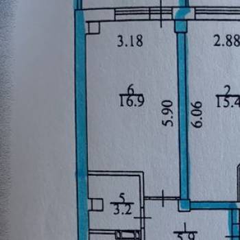 Продается 2-х комнатная квартира, 45,7 м²