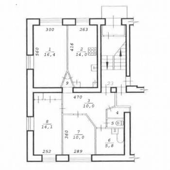 Продается 3-х комнатная квартира, 74 м²