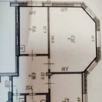 Сдается 2-х комнатная квартира, 68 м²