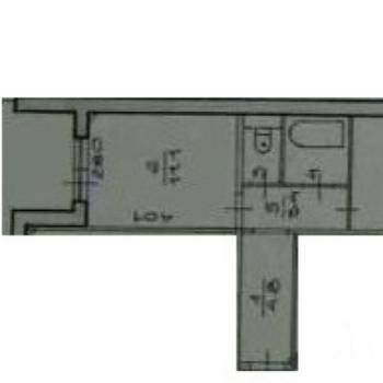 Сдается 1-комнатная квартира, 35,7 м²