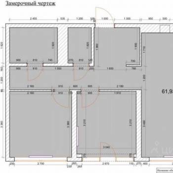 Сдается Многокомнатная квартира, 62 м²