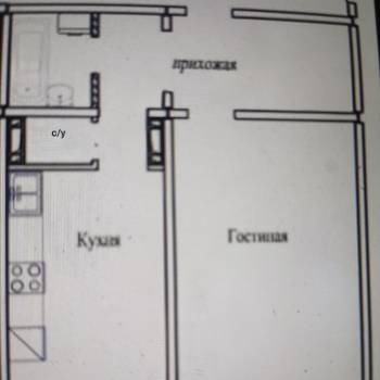 Сдается 1-комнатная квартира, 49 м²