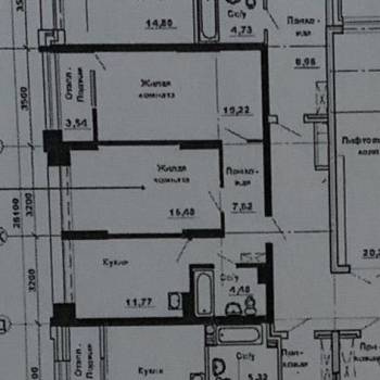 Продается 2-х комнатная квартира, 60,2 м²