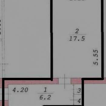 Продается 1-комнатная квартира, 32 м²