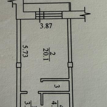 Продается 1-комнатная квартира, 29 м²