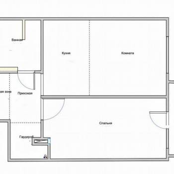 Продается 1-комнатная квартира, 42 м²
