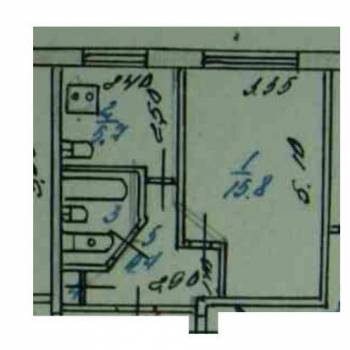 Продается 1-комнатная квартира, 29 м²