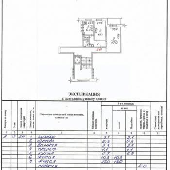 Продается 2-х комнатная квартира, 45 м²