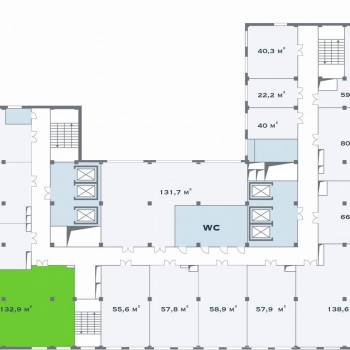 Сдается Нежилое помещение, 132,9 м²