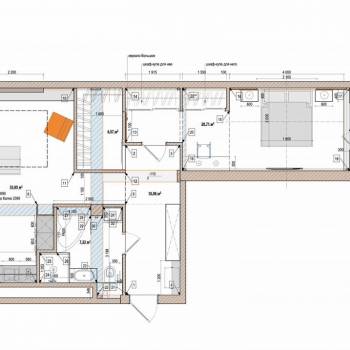 Продается 2-х комнатная квартира, 77,6 м²
