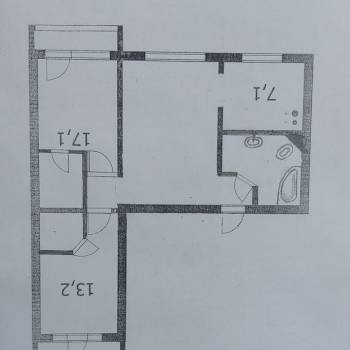 Сдается Многокомнатная квартира, 58,6 м²