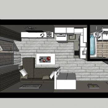 Сдается 1-комнатная квартира, 21,1 м²