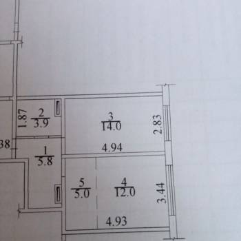 Сдается 2-х комнатная квартира, 41 м²