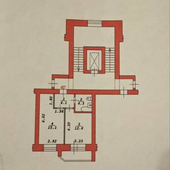 Продается 1-комнатная квартира, 36,1 м²