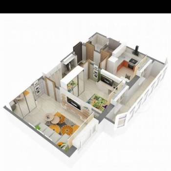 Продается 2-х комнатная квартира, 59,4 м²