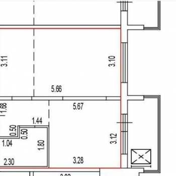 Продается 1-комнатная квартира, 37 м²