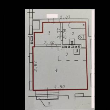 Сдается 1-комнатная квартира, 30 м²