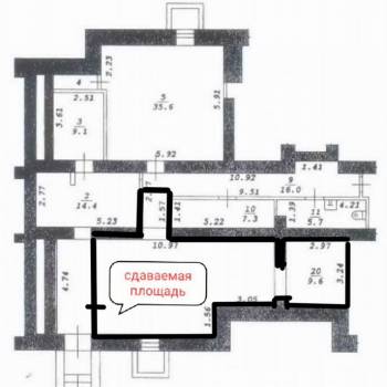 Сдается Нежилое помещение, 60 м²