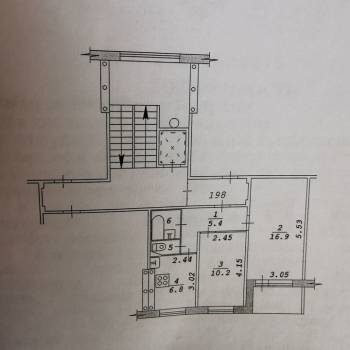 Продается 2-х комнатная квартира, 42,8 м²