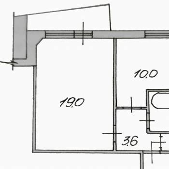 Сдается 1-комнатная квартира, 38 м²