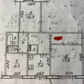 Сдается Многокомнатная квартира, 62 м²