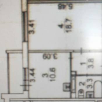 Продается 1-комнатная квартира, 36,4 м²