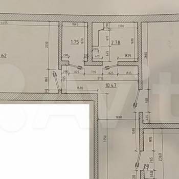 Сдается 2-х комнатная квартира, 60 м²