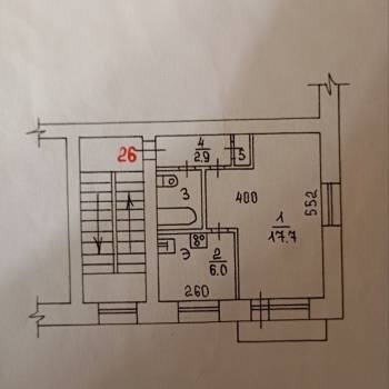 Сдается 1-комнатная квартира, 31 м²