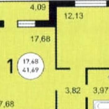 Сдается 1-комнатная квартира, 37,6 м²