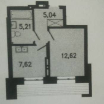 Сдается 1-комнатная квартира, 30 м²