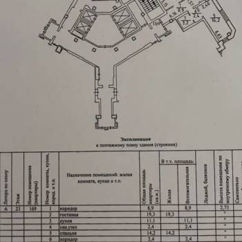Продается 2-х комнатная квартира, 61,5 м²