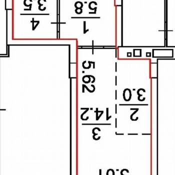 Продается 1-комнатная квартира, 27 м²