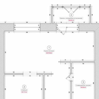 Сдается 1-комнатная квартира, 40 м²