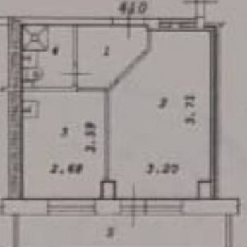 Сдается 1-комнатная квартира, 34 м²