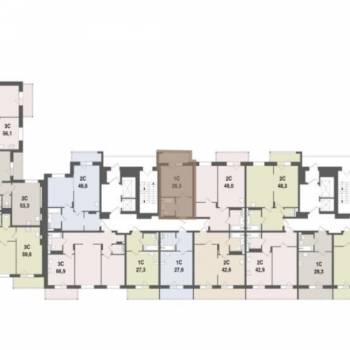 Продается 1-комнатная квартира, 27,7 м²