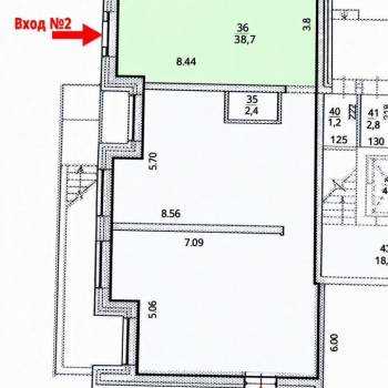 Сдается Нежилое помещение, 127 м²
